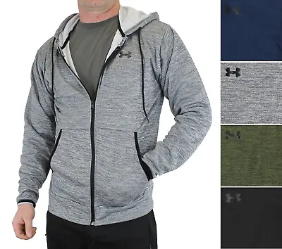 Under Armour Men's Hoodie 1357110 ColdGear Fleece Front Zip Loose Hooded Jacket • $33.99