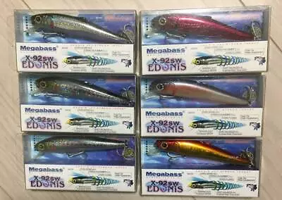 Megabass Edonis X-92Sw 6 Piece Set • $112.06