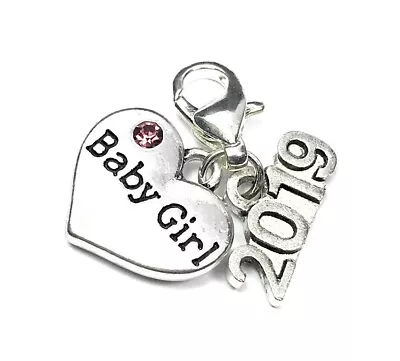 Baby Girl 2019 Clip On Charm - 3 Different Gift Options • £4.49