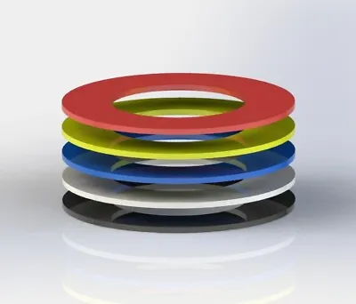 Coloured Downlight Spotlight Surround Ring Plastic Bezel Acrylic  - Multiple • £1.24
