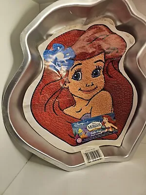 Wilton Disney Little Mermaid Ariel Cake Pan 2105-4355 W/ Insert  • $12