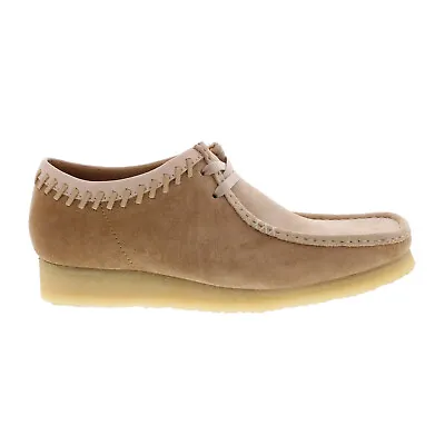 Clarks Wallabee 26165427 Mens Brown Suede Oxfords & Lace Ups Casual Shoes • $63.99