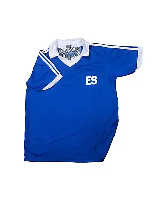 El Salvador Retro Soccer Jersey Spain 82 Mágico #11 • $42