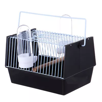 Portable Bird Carrier Cage For Traveling Pet Parrots Cockatiels Macaws-NJ • £20.59