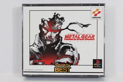Metal Gear Solid Integral Best CIB PS1 PlayStation PS 1 Japan Import US Seller • $32.99
