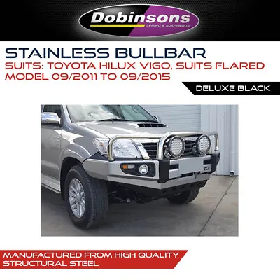 $2260.99 • Buy Dobinsons Stainless Loop Deluxe Bull Bar For Hilux 09/2011-09/2015 Vehicle Parts