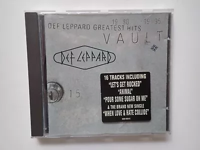 Def Leppard - Greatest Hits/1980 Vault 1995  Cd Eu • $9