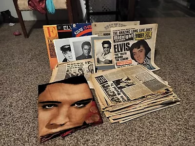 Vintage Collectible Elvis Presley Memorabilia Lot • $200