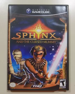 Sphinx And The Cursed Mummy Nintendo GameCube 2003 Game Cube CIB USA Version  • $5.50