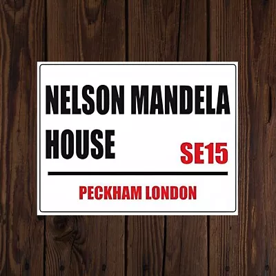 Only Fool's And Horses Nelson Mandela House A5 Sign Man Cave Bar Office • £4.95