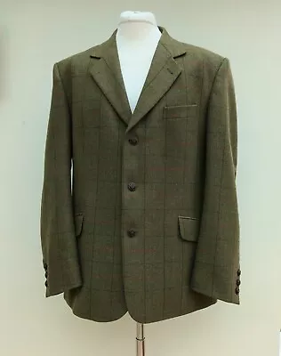 Laksen Mens Tweed Teflon Coated Sports Shooting Jacket Blazer 2XL New £200 + • £85