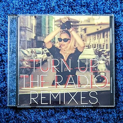 MADONNA TURN UP THE RADIO US PROMO CD REMIXES 4-Track Interscope 2012 MDNA • $120