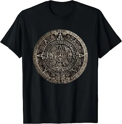 Aztec Or Mayan Calendar Maya Men Women Kids T-Shirt Size S-5XL • $15.99