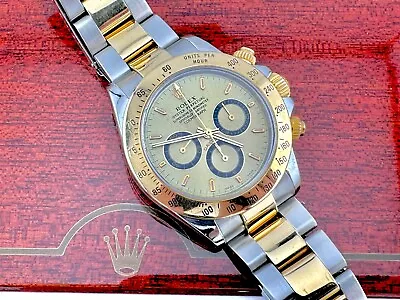 2000 P-Serial!  Rolex Zenith Daytona Ref 16523 +Box! - Men's Vintage Watch • $13900