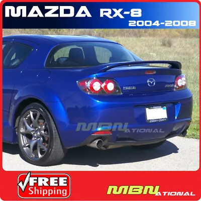 04-08 Mazda RX8 2DR Coupe Rear Tail Trunk Wing Spoiler Primer Unpainted ABS • $249.70