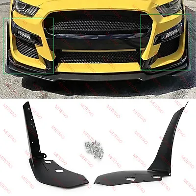 For Ford Mustang 15-22 GT500 AMMP Bumper Front Corner Spoiler Winglet Splitters • $59