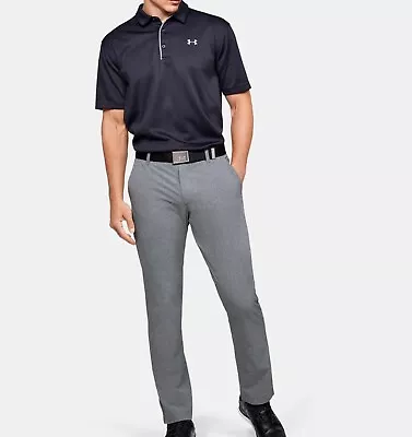 Under Armour Men's UA Match Play Vented Pants Gray  Size 36x30 • $53.90