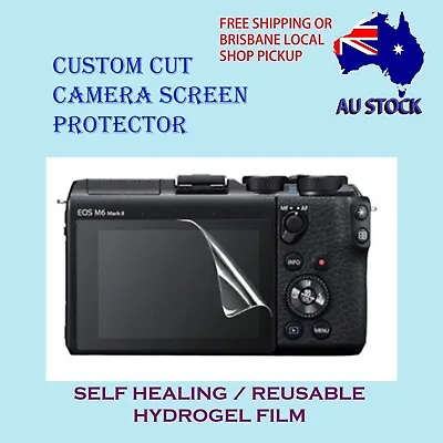 $15 • Buy Custom Cut Camera Screen Protector Sony Alpha, Sony A7 RV, Sony Xperia, Sony ZV1