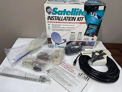 Mini Dish Satellite Dish Installation Kit Open Box Parts Only • $19.99