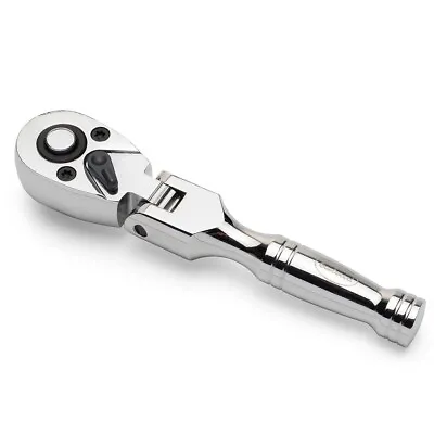 Eastwood 1/4  Drive Stubby Flex Head Ratchet With Drop Forged Steel Handle Tools • $21.99
