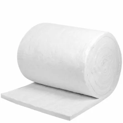 £32.30 • Buy Ceramic Fiber Insulation Blanket 610x300x50mm For Wood Stoves Inserts