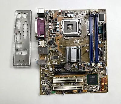 Intel Dg41wu Motherboard  Lga775 Atx Ddr2 Cooler & I/o Shield Included • £17.99