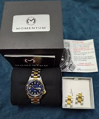 Momentum Champagne Mini II Womens Dive Watch W/ Saphire Crystal • $119