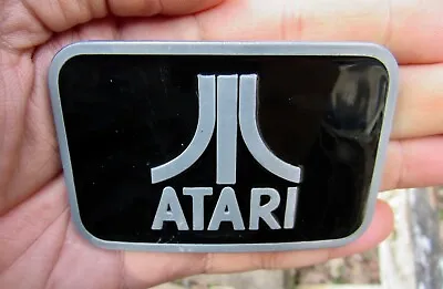 Vtg ATARI Belt Buckle 2600 Arcade PONG Video Game 5200 LYNX 7800 RARE VG++ • $39.99