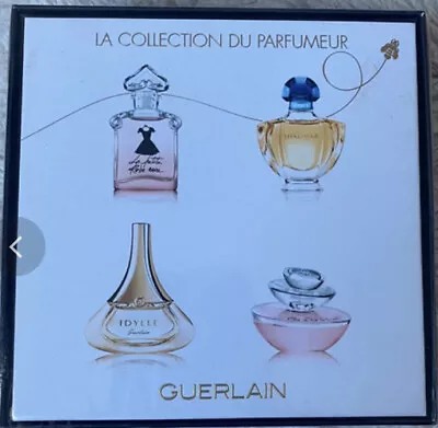 Guerlain La Collection Du Parfumeur Gift Set X4 5ml Shalimar Idylle Insolence • £75