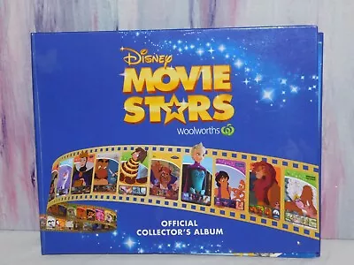 Woolworths DISNEY MOVIE STARS Official Collector's Album & Cards ( No Stickers) • $12