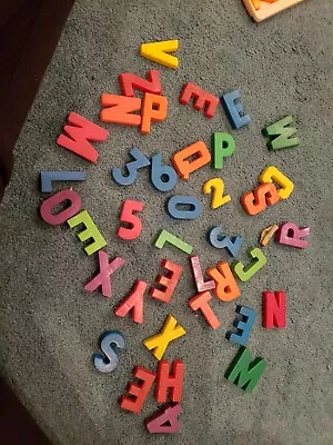 Vintage 1970s Magnetic Letters And Numbers • $7.99