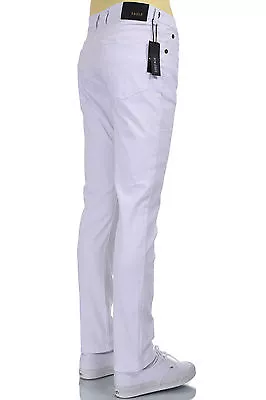 Men's Eagle Blue Jeans Stretch Slim Fit White Jeans Low Rise 30-38 Inseam 30 32 • $14