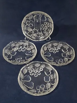 Mikasa Garden Harvest Frost Salad Plates 7 1/4 Inches Set Of 4 Plates • $22