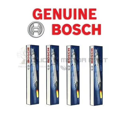 £57.99 • Buy Ford Kuga S-Max Mondeo Mk4 Mk5 TDCi 4 X Bosch Diesel Heater Glow Plugs New Set