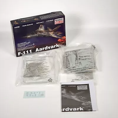 Minicraft F-111 Aardvark 1:144 Scale Plastic Model Kit 14733 New In Open Box • $21.58