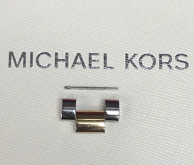 (2) Two Michael Kors Extra Links MK5627  Mk 5976 Silver Gold-tone Watch • $17.26