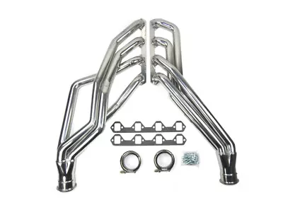 JBA For 65-73 Ford Mustang 351W SBF 1-3/4in Primary Silver Ctd Long Tube Header • $1015.95