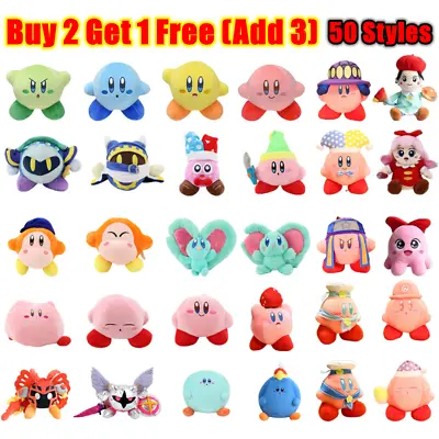 Kirby Super Star Plush Toy Kirby Waddle Dee Elfilin Stuffed Animal Doll Kid Gift • $32.79