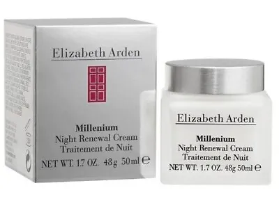 ELIZABETH ARDEN Millenium Night Renewal Cream 1.7oz NEW Authentic • $22.65