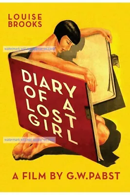 POSTCARD Print / G.W. Pabst / Diary Of A Lost Girl 1929 / Louise Brooks • $4.95