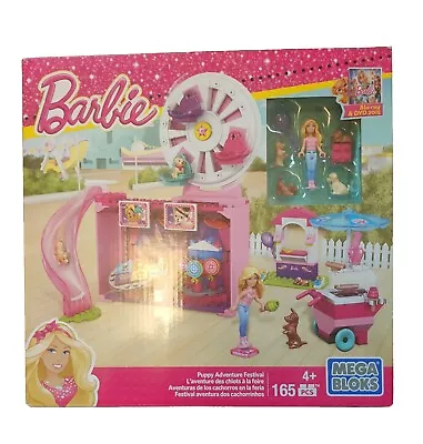 Mega Bloks  Barbie Puppy Adventure Festival 165 Pcs New Mega Bloks  • £12