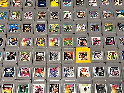 $8.99 • Buy Nintendo Game Boy Authentic *Pick Your Game* Cart Only Cleaned & Tested