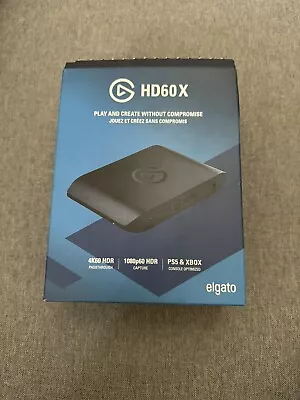 Elgato HD60 X External Gaming Capture Card Black • £80