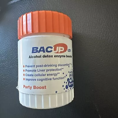 BAC-UP  Scientific NADH-Patented Formula- DHM Alcohol Detox Enzyme Booster X30! • $30