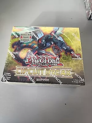 YuGiOh Circuit Break Booster Box Of 24 Packs | 1st Edition | New & Sealed • £59.99