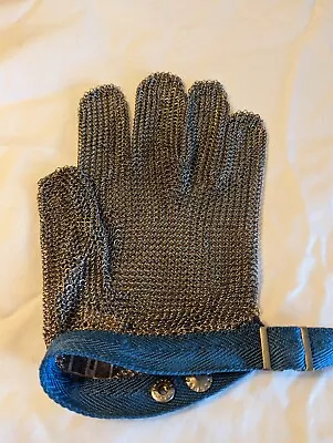 Metal Mesh Stainless Steel Safety Glove Saf-T-Gard M+L • $28
