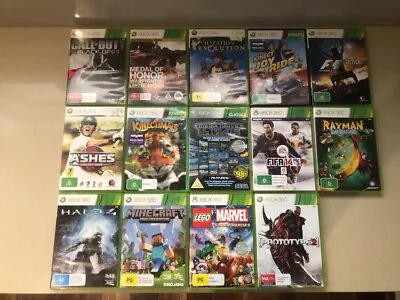 $10 • Buy Xbox 360 Games, Various Titles, Pre-owned, Good Condition.