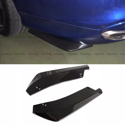 For Hyundai Sonata Rear Bumper Lip Spoiler Splitter Diffuser Glossy Black • $8.54