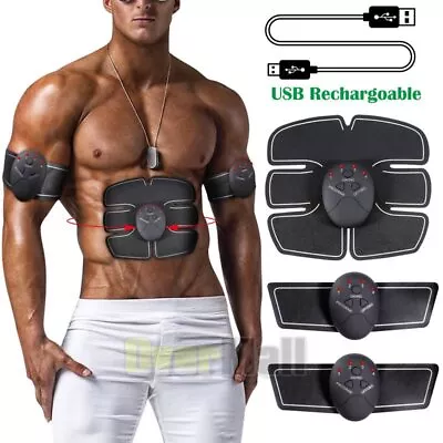 ABS Arms Muscle Stimulater Trainer Weight Loss Body Slimming Muscle Toner Ab • $17.79