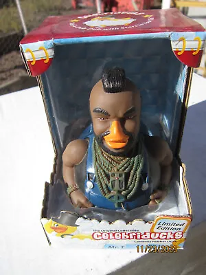 Celebriducks Mr T New In Box 2004 • $18